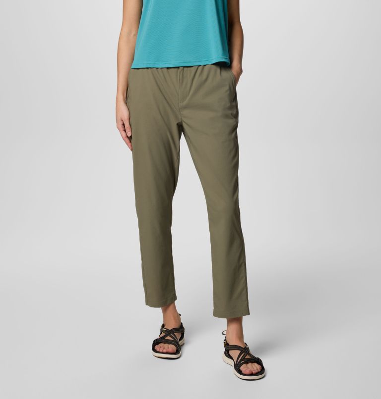 Women's Cedar Crest Pants, Color: Stone Green, image 1
