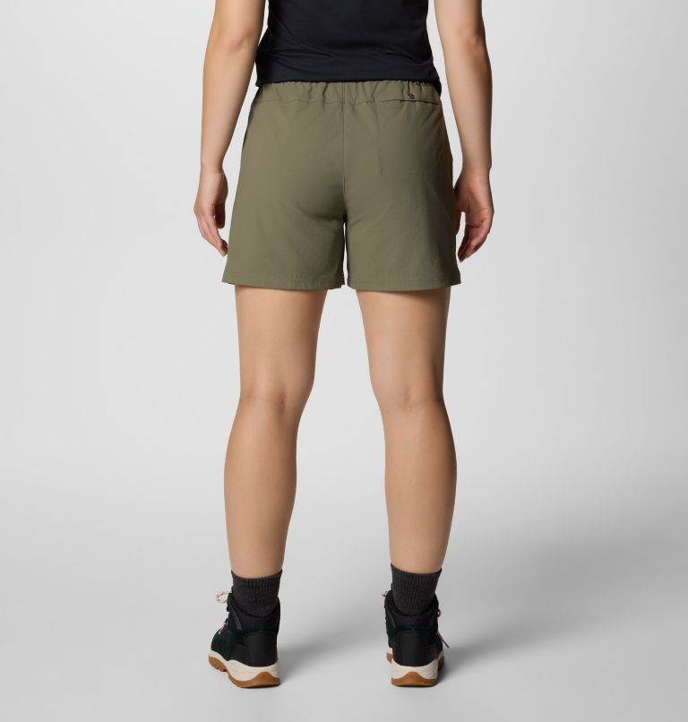 Women's Cedar Crest Shorts, Color: Stone Green, image 2