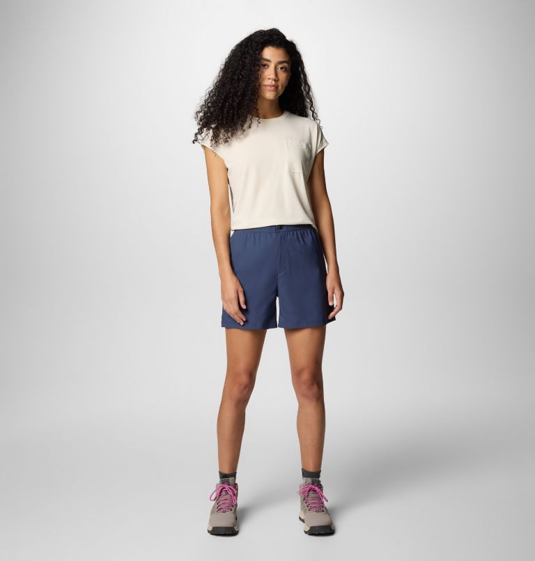 Women's Cedar Crest Shorts, Color: Nocturnal, image 6