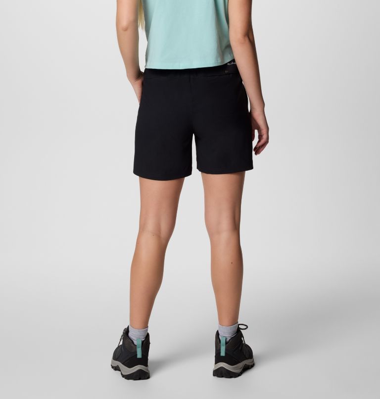 Women's Cedar Crest Hiking Shorts, Color: Black, image 2