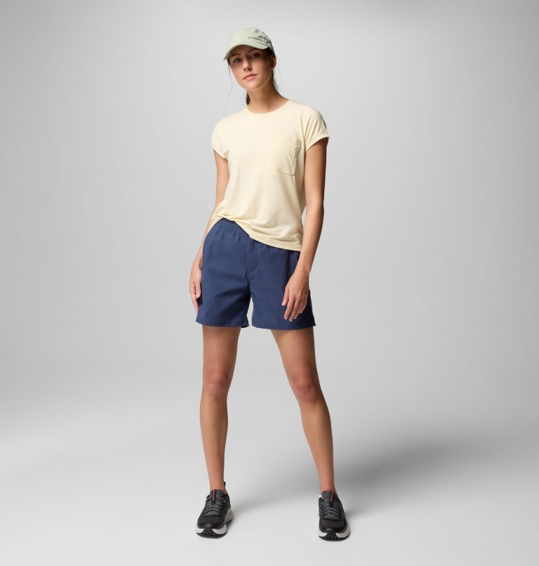 Women's Cedar Crest Hiking Shorts, Color: Nocturnal, image 6