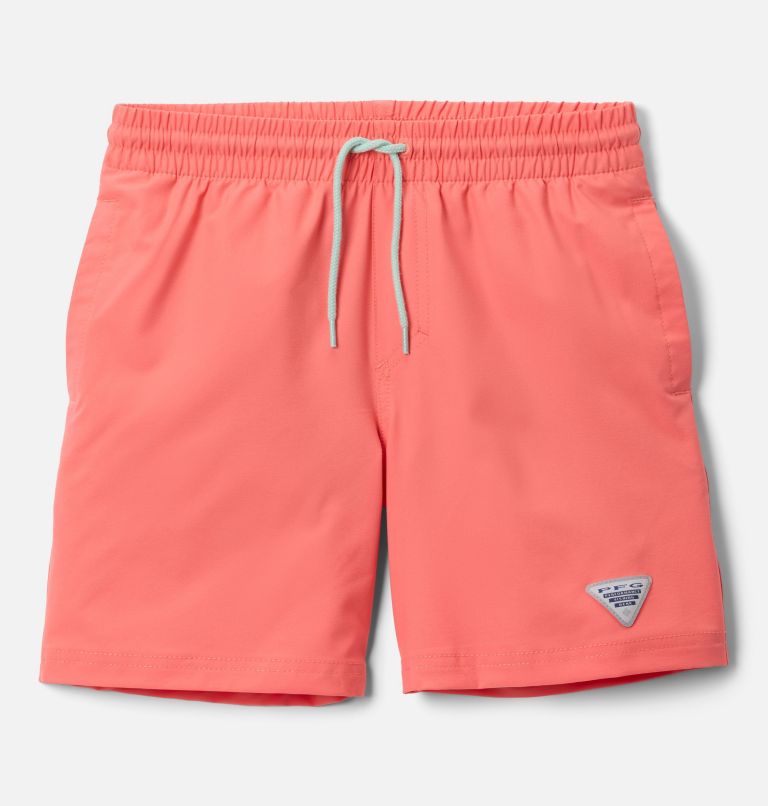 Boys' PFG Rambler Water Shorts, Color: Melonade, image 1