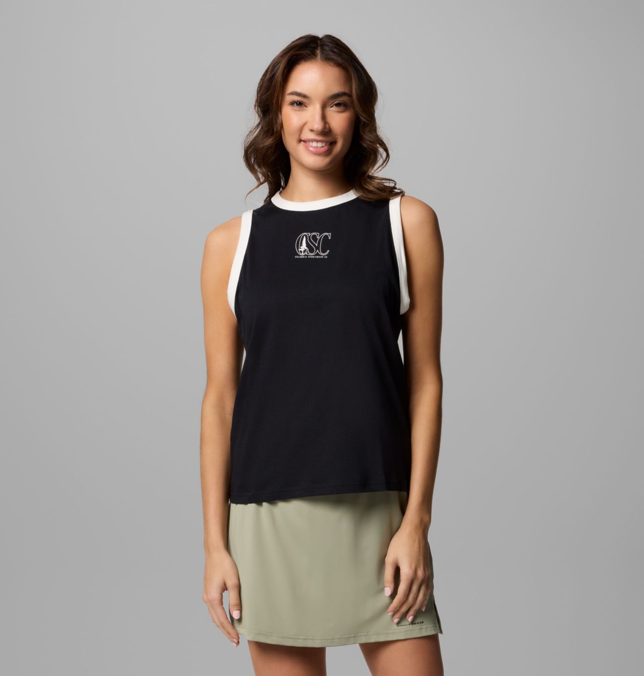 Women's Rolling Bend™ Graphic Ringer Tank 1