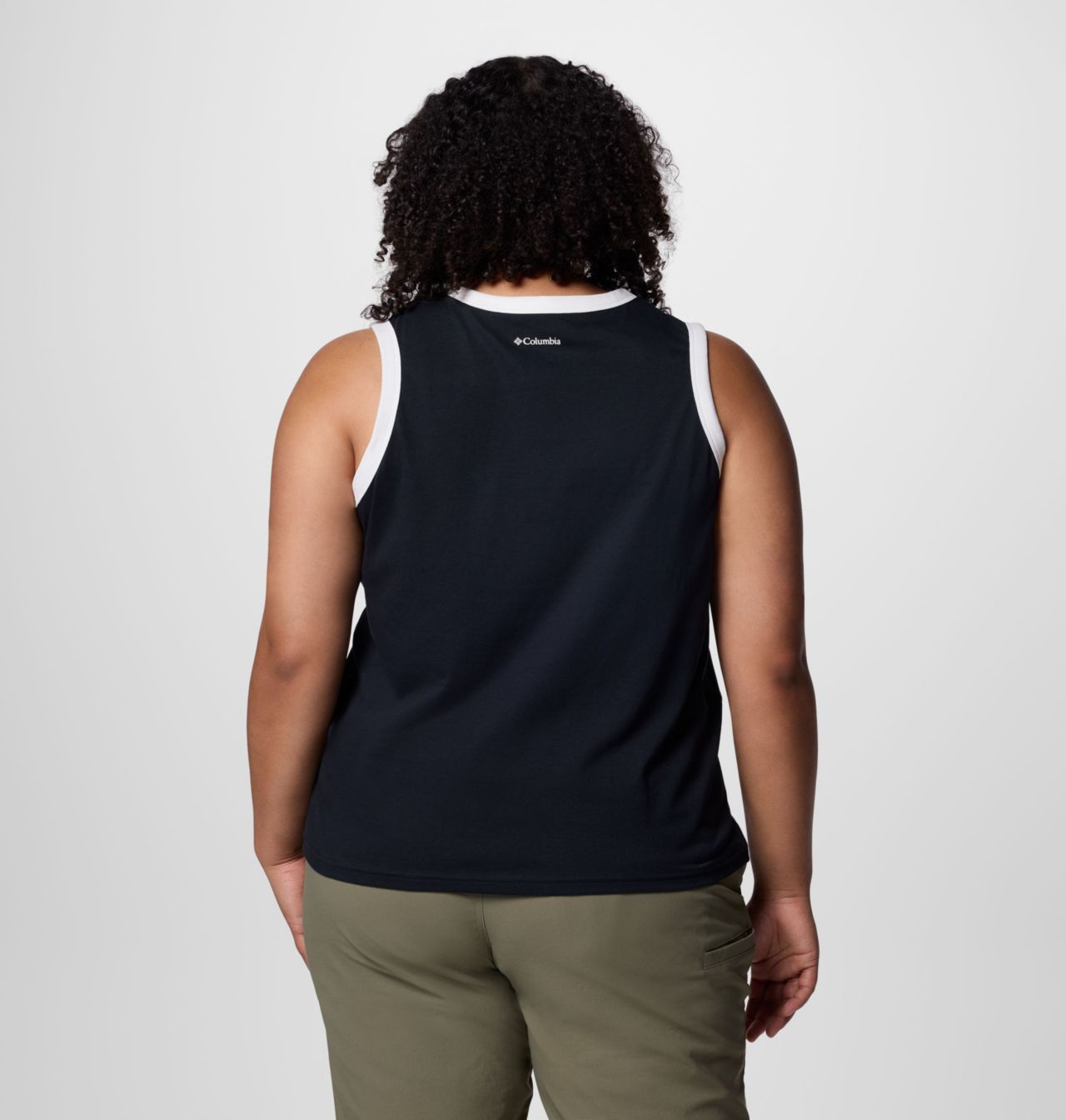 Women's Rolling Bend™ Graphic Ringer Tank - Plus Size 2