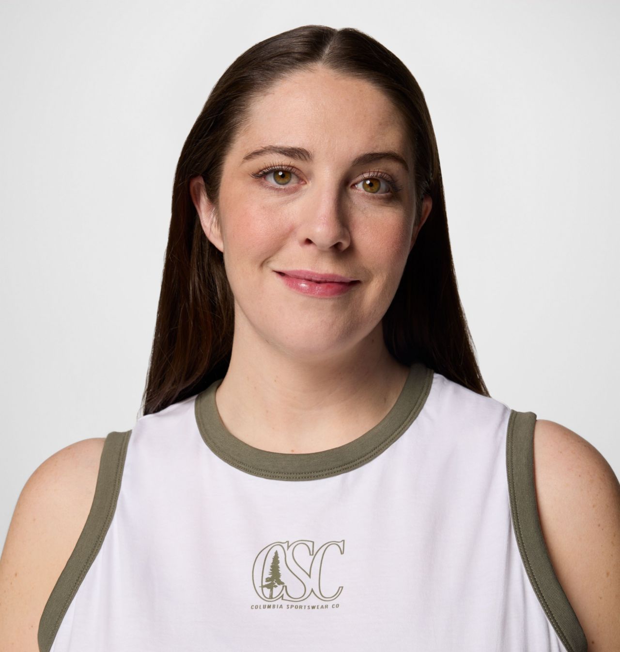 Women's Rolling Bend™ Graphic Ringer Tank - Plus Size 4