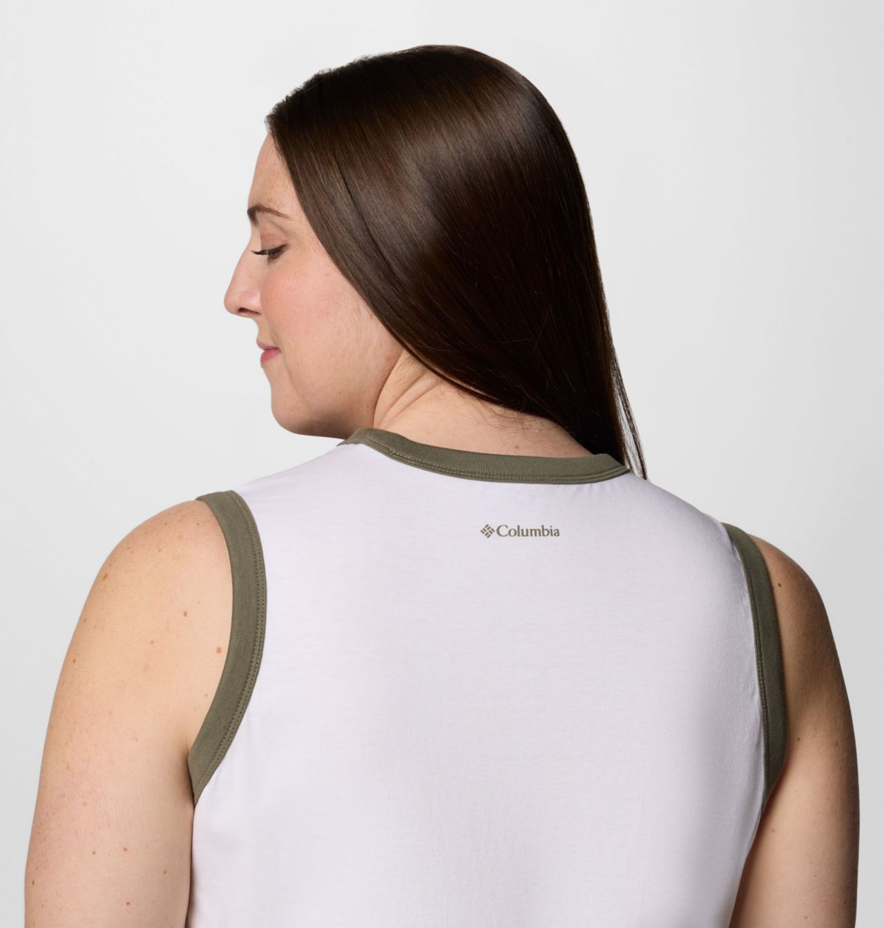 Women's Rolling Bend™ Graphic Ringer Tank - Plus Size 5