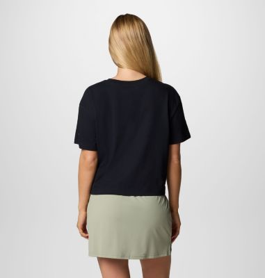 Rolling Bend Relaxed Crop T-Shirt mit Grafik für Frauen, Color: Black, Outback Critters, image 2