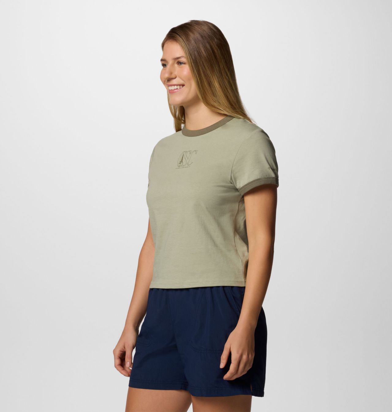 Women's Rolling Bend™ Graphic Ringer T-Shirt 3
