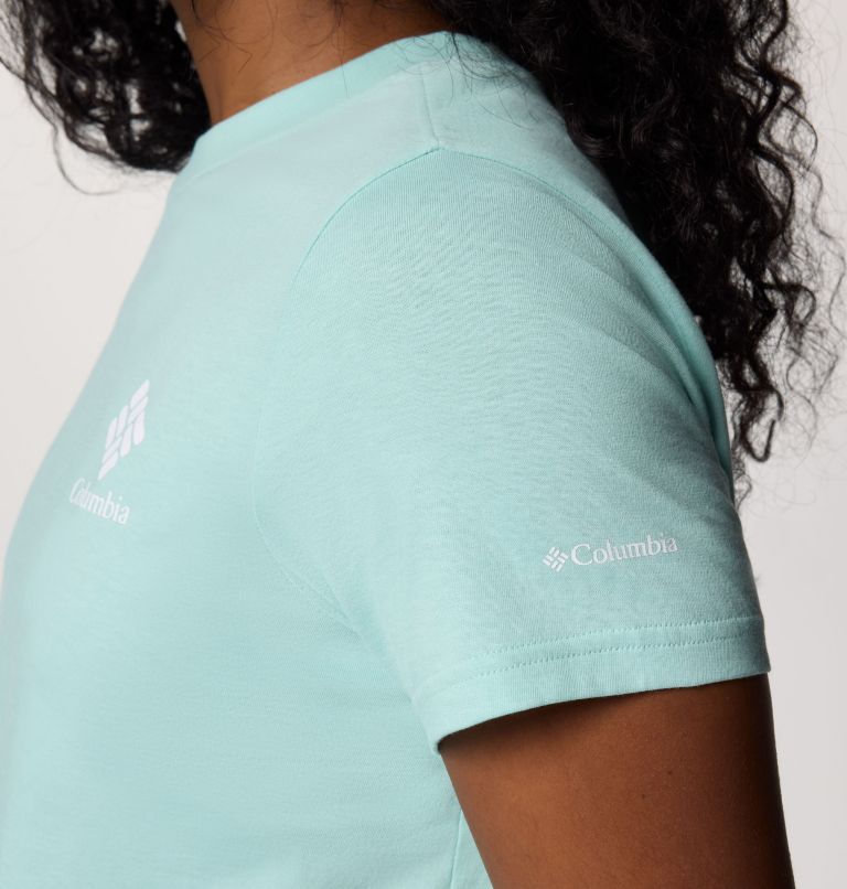 Camiseta con estampado Rolling Bend para mujer, Color: Spray, Stacked Gem, image 5
