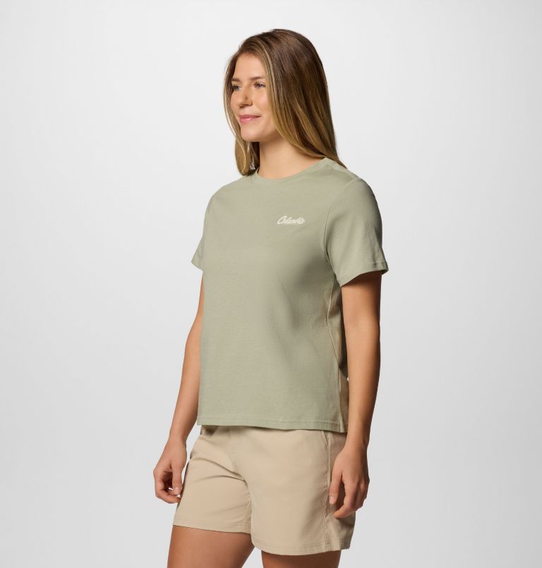 Camiseta con estampado Rolling Bend para mujer, Color: Safari, Timberline Trio, image 3