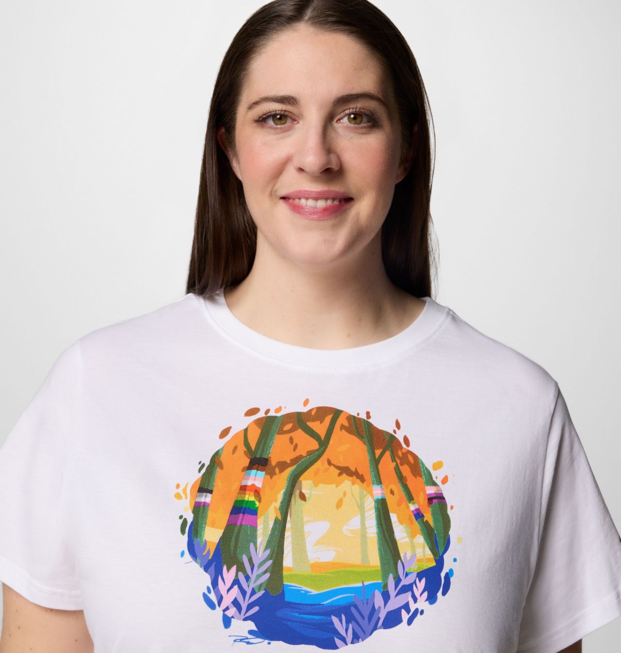 Women's Rolling Bend™ Graphic Short Sleeve Shirt - Plus Size 4