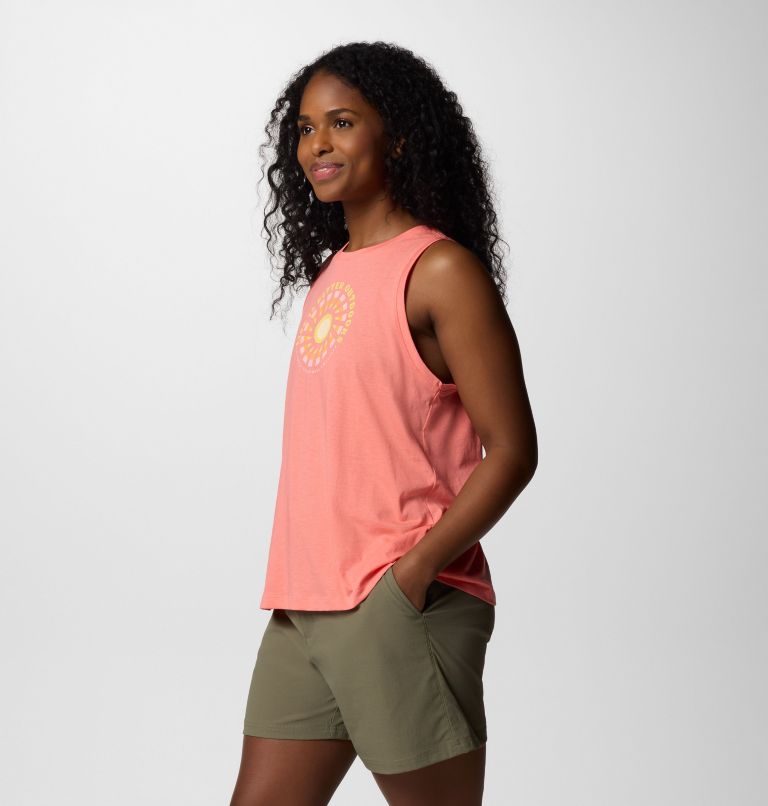 Women's Ruby Springs Graphic Tank, Color: Alpenglow, Outdoor Life, image 3