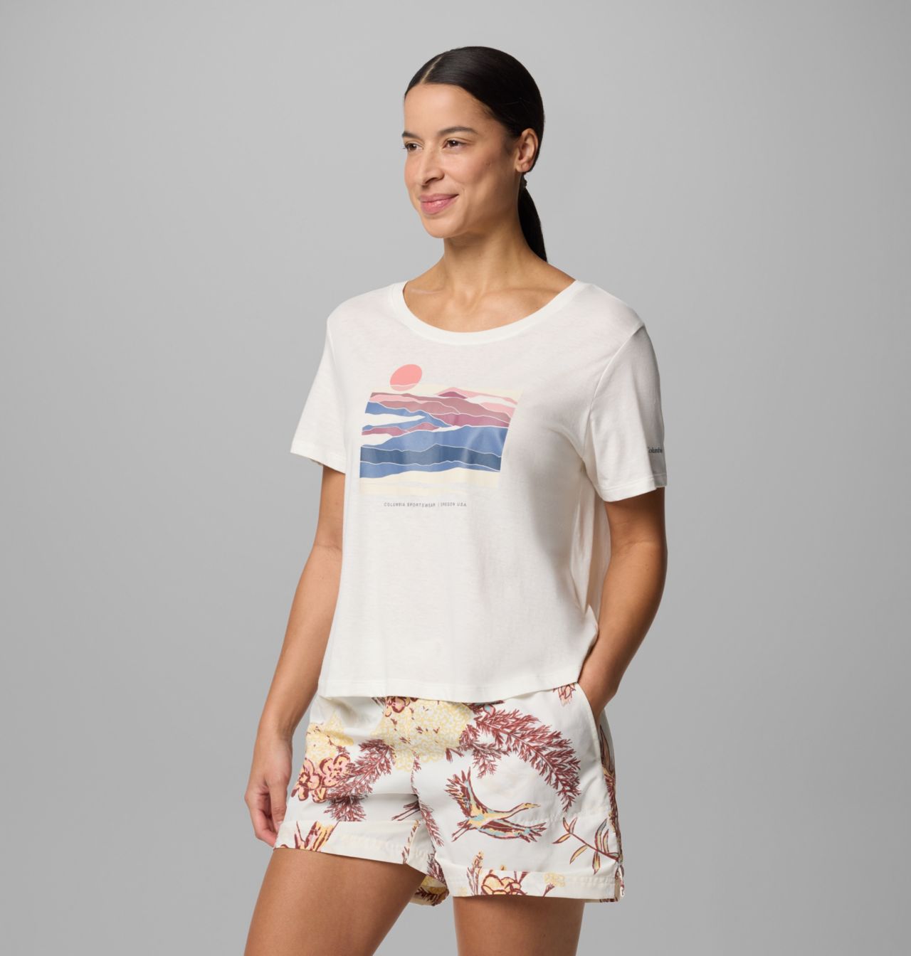 Women's Ruby Springs™ Graphic Scoop Neck Short Sleeve Shirt 3