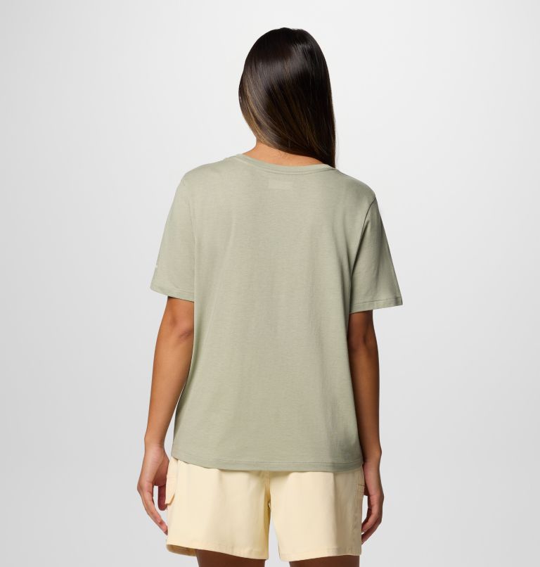 Camiseta técnica con cuello redondo y estampado Ruby Springs para mujer, Color: Safari, Wanderlust, image 2