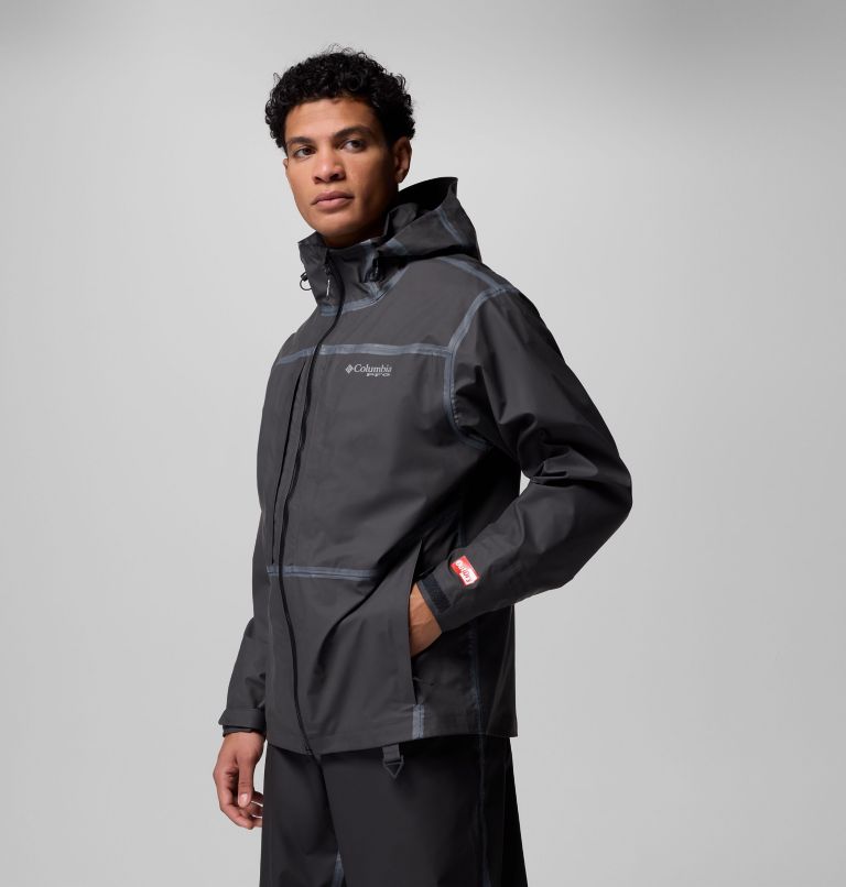 Men's PFG Force XII ODX Jacket, Color: Black, image 4