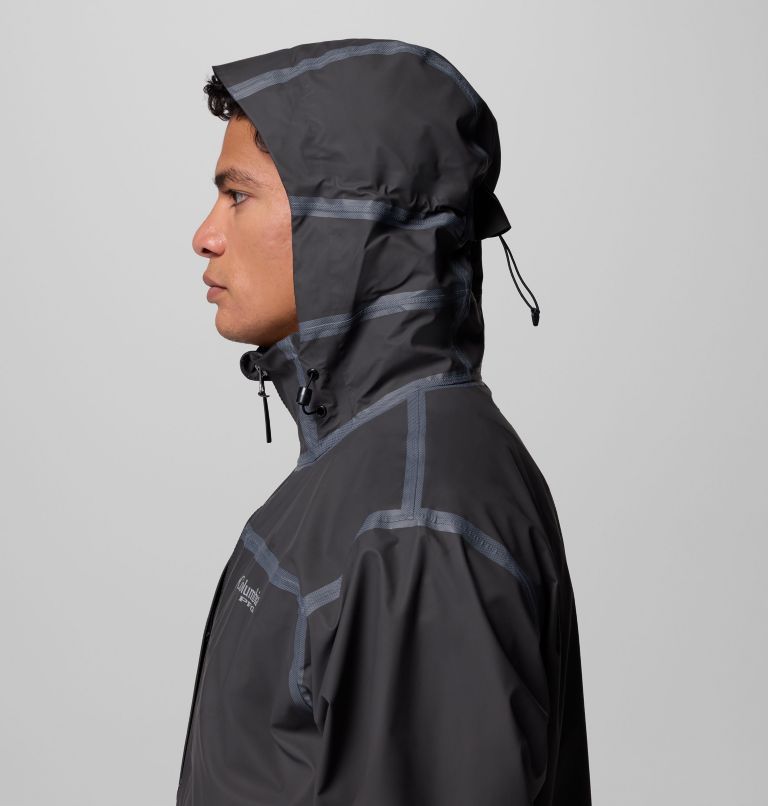 Men's PFG Force XII ODX Jacket, Color: Black, image 7