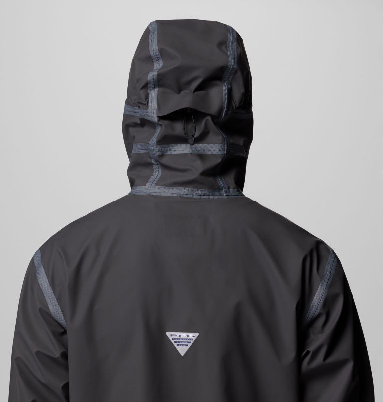 Men's PFG Force XII ODX Jacket, Color: Black, image 8