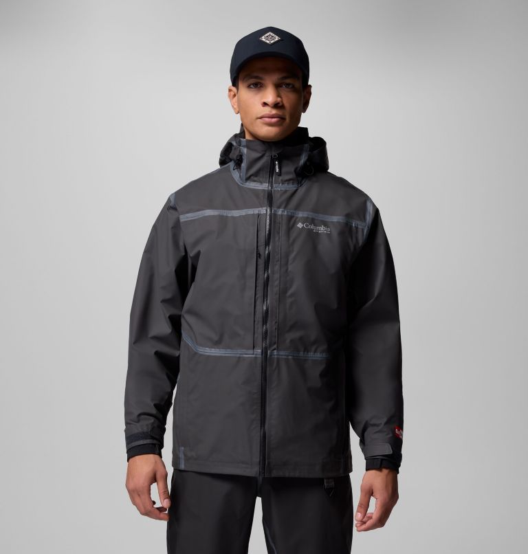 Men's PFG Force XII ODX Jacket, Color: Black, image 1