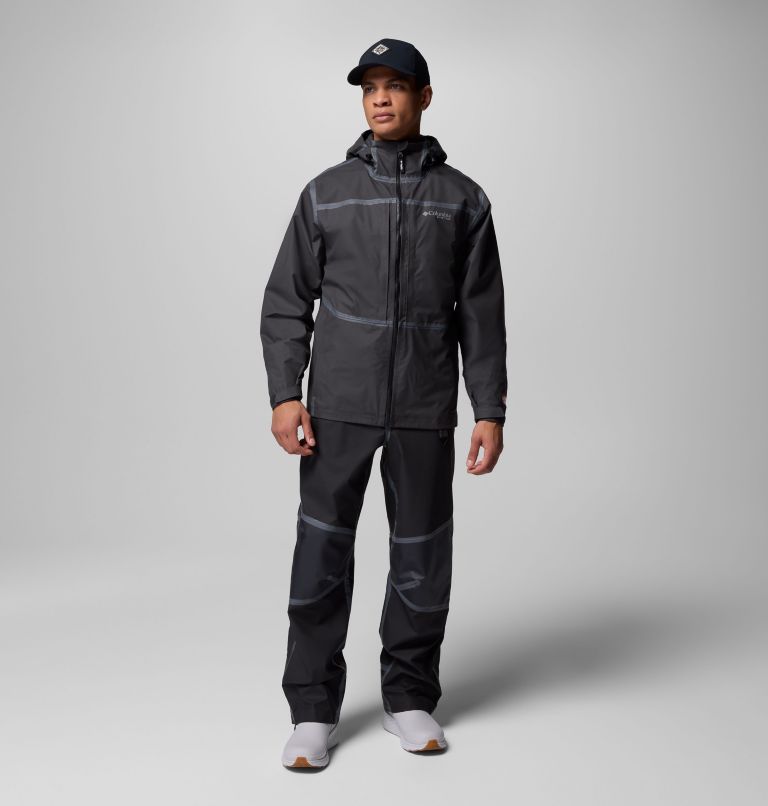 Men's PFG Force XII ODX Jacket, Color: Black, image 2