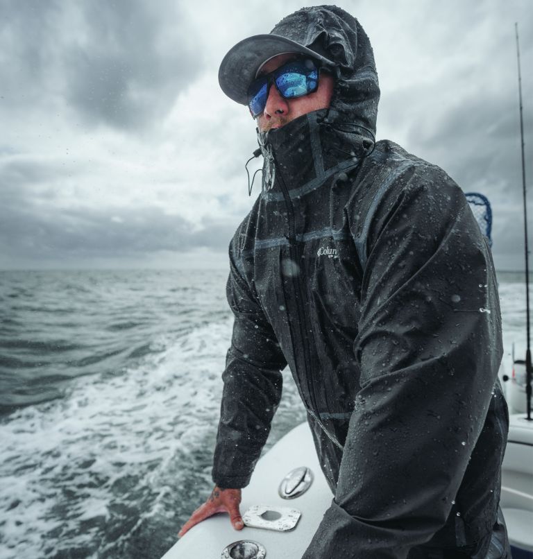 Men's PFG Force XII ODX Jacket, Color: Black, image 14