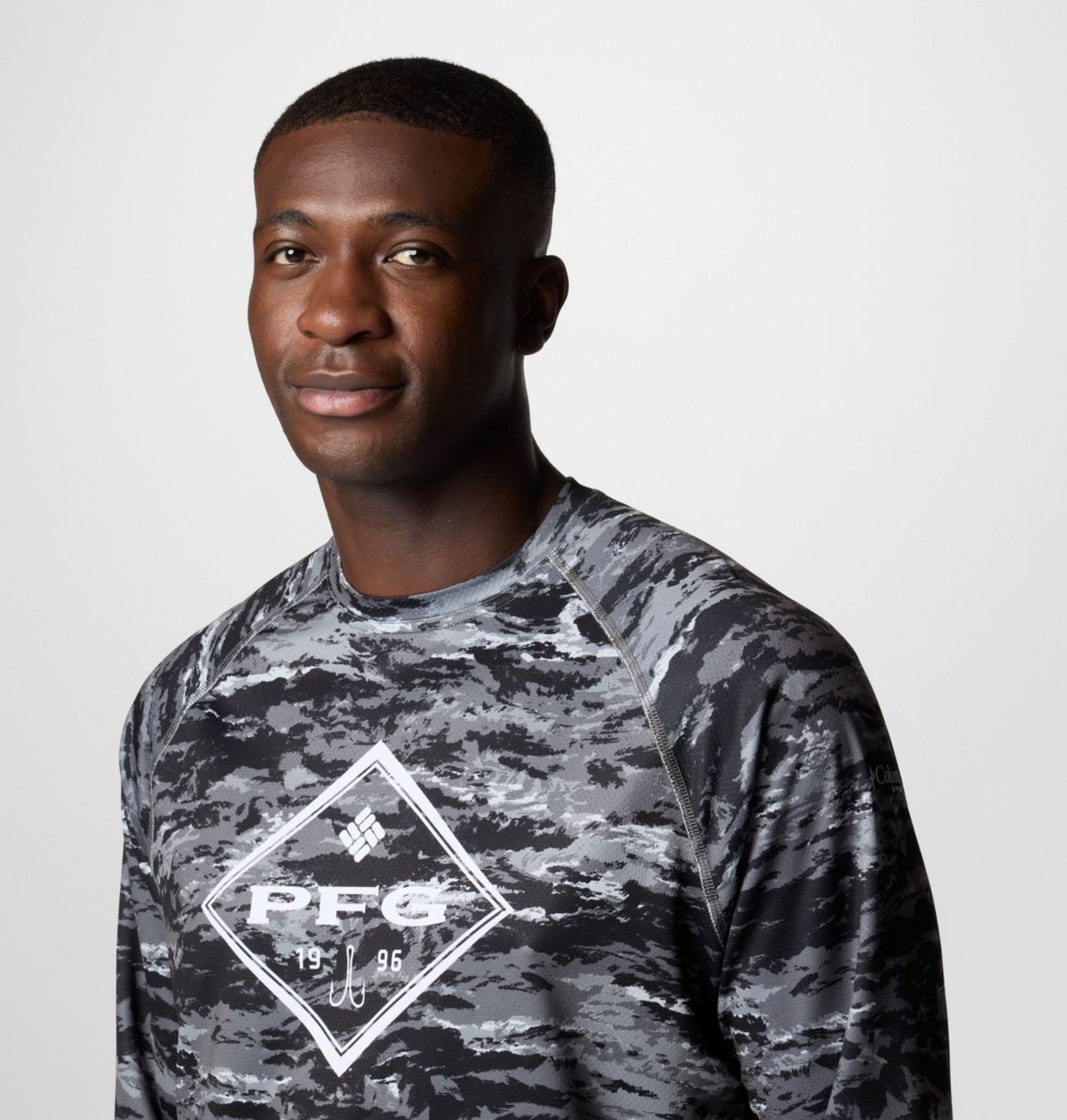 Men's PFG Super Solar Stream™ Graphic Long Sleeve Shirt 5
