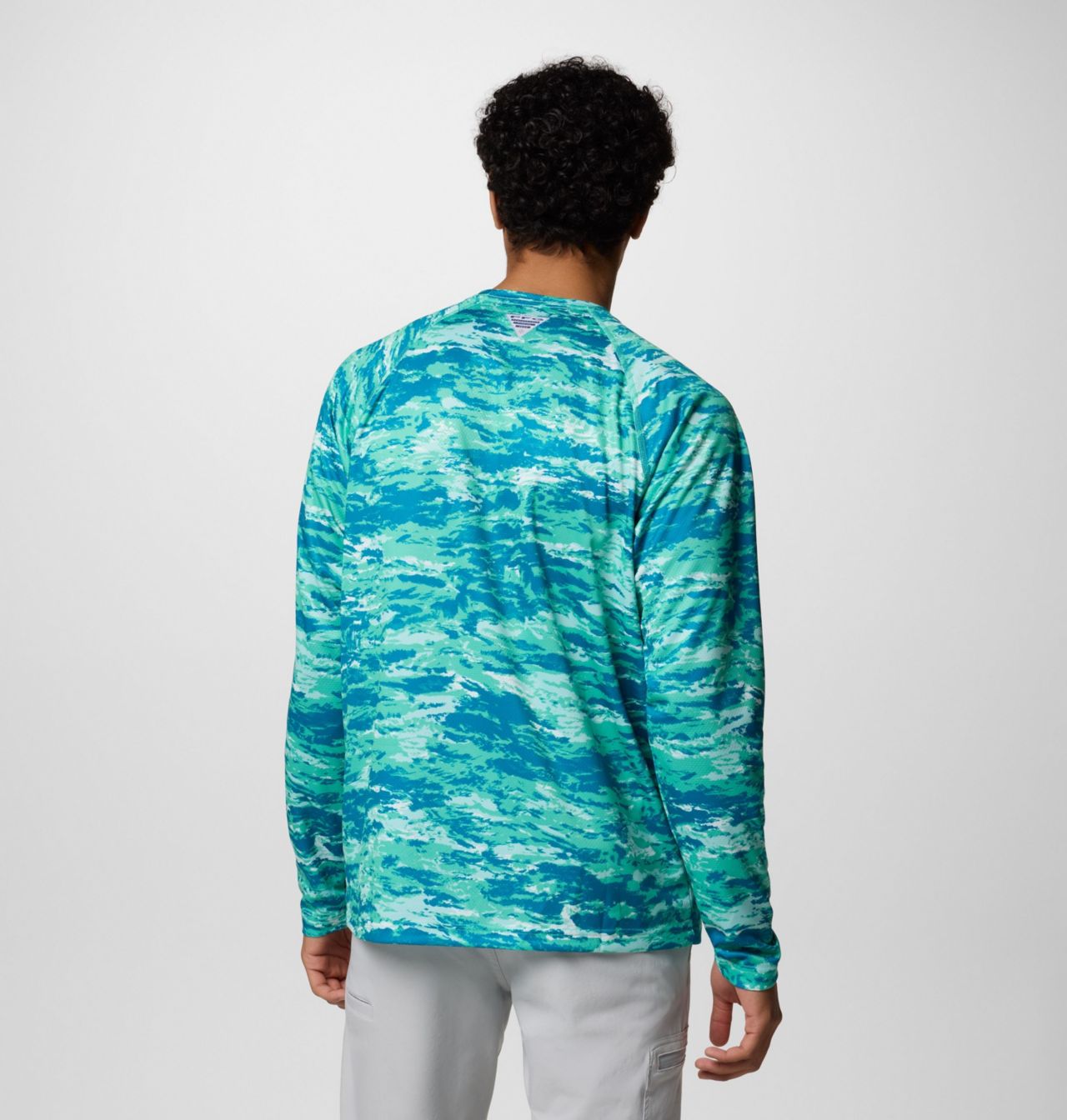 Men's PFG Super Solar Stream™ Graphic Long Sleeve Shirt 3