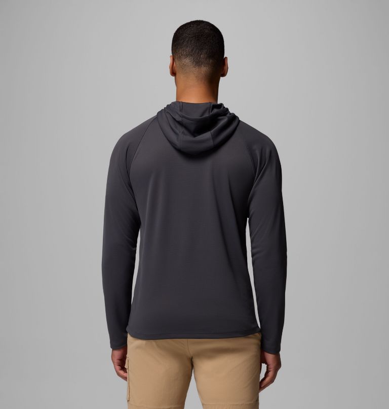 Men's PFG Wild Cast Camp Hoodie, Color: Shark, image 3