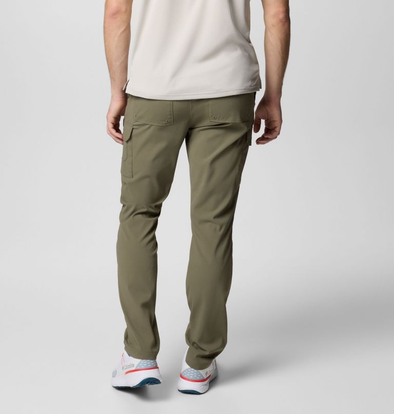 Men's Tech Trail Utility Hiking Trousers, Color: Stone Green, image 3