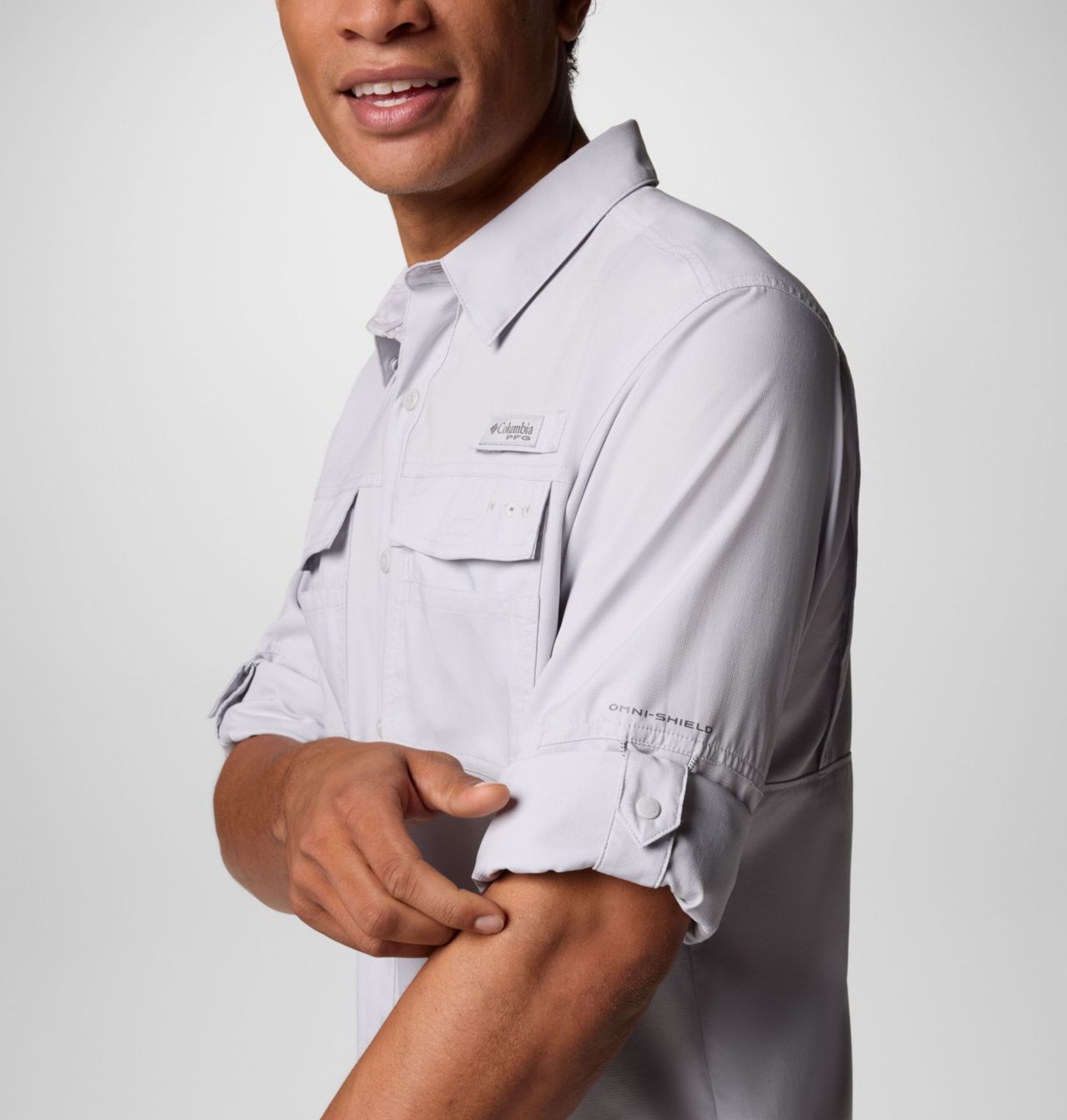 Men's PFG Blood and Guts™ V Long Sleeve Shirt 8