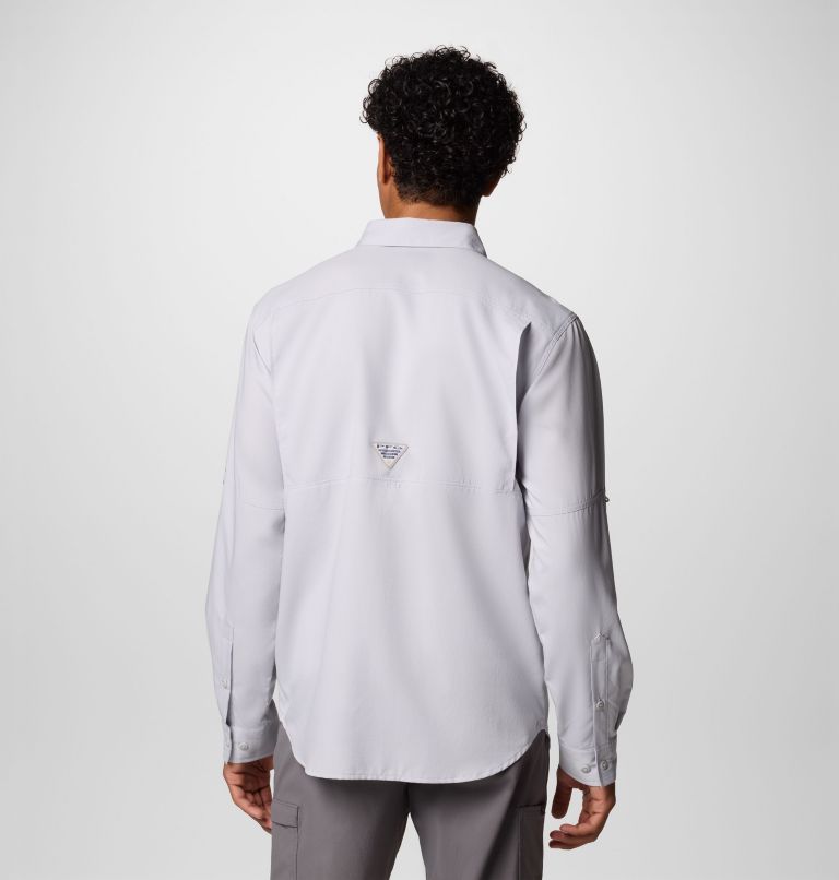 Men's PFG Blood and Guts V Long Sleeve Shirt, Color: Cool Grey, image 3
