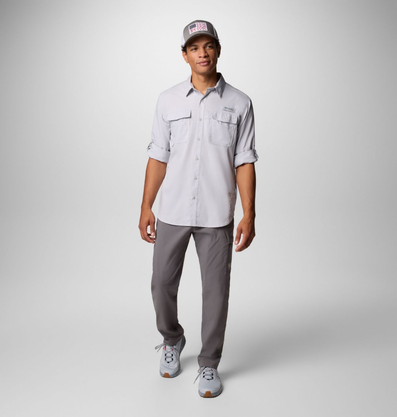 Men's PFG Blood and Guts™ V Long Sleeve Shirt 2