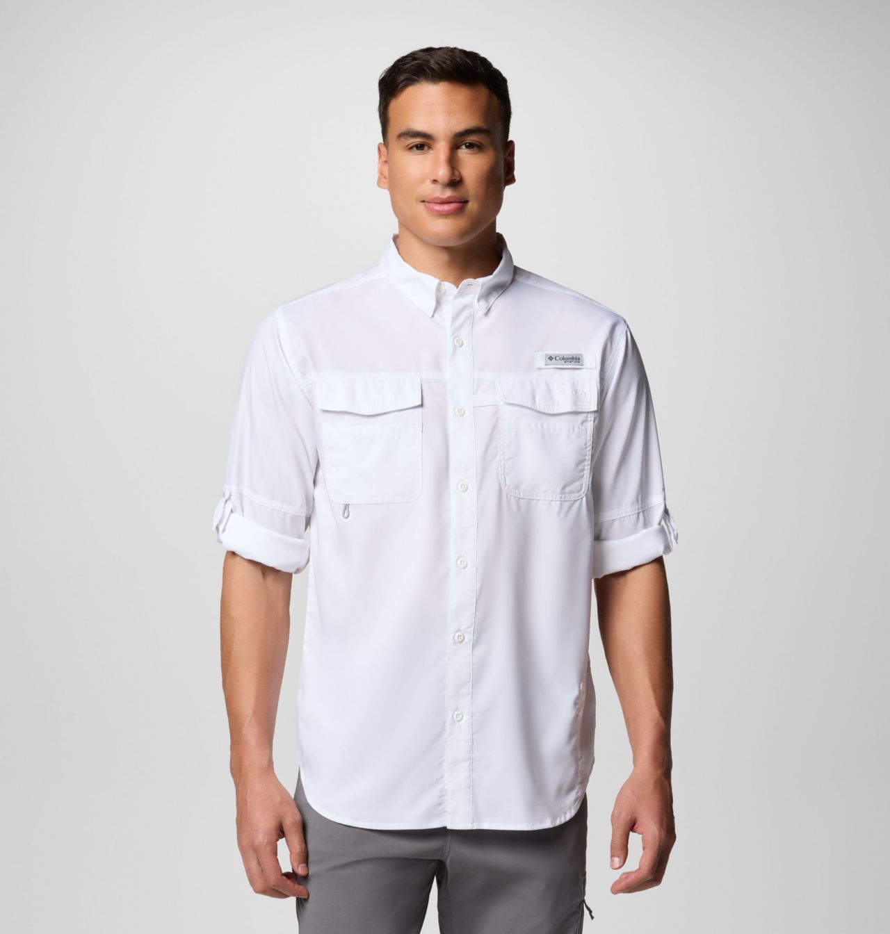 Men's PFG Blood and Guts™ V Long Sleeve Shirt | 100 | M 8