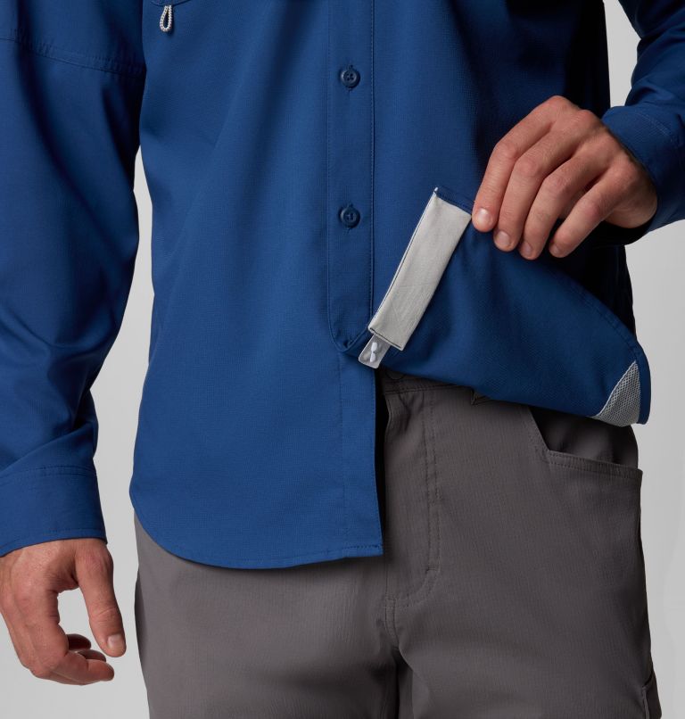 Men's Blood and Guts V Technical Shirt, Color: Carbon, image 8