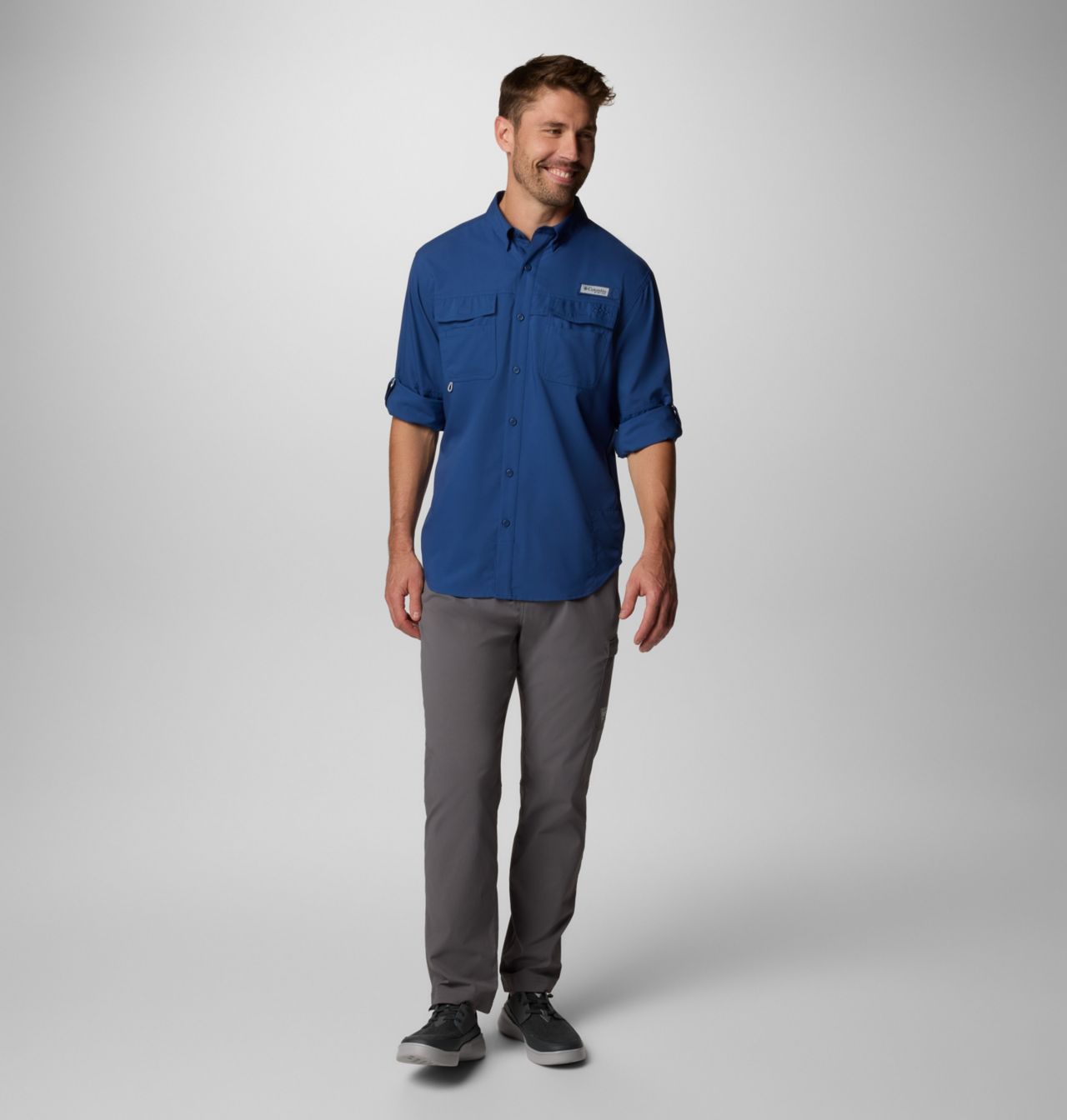 Men's PFG Blood and Guts™ V Long Sleeve Shirt 2