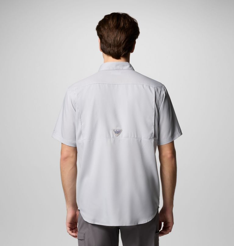 Men's PFG Blood and Guts V Short Sleeve Shirt, Color: Cool Grey, image 3