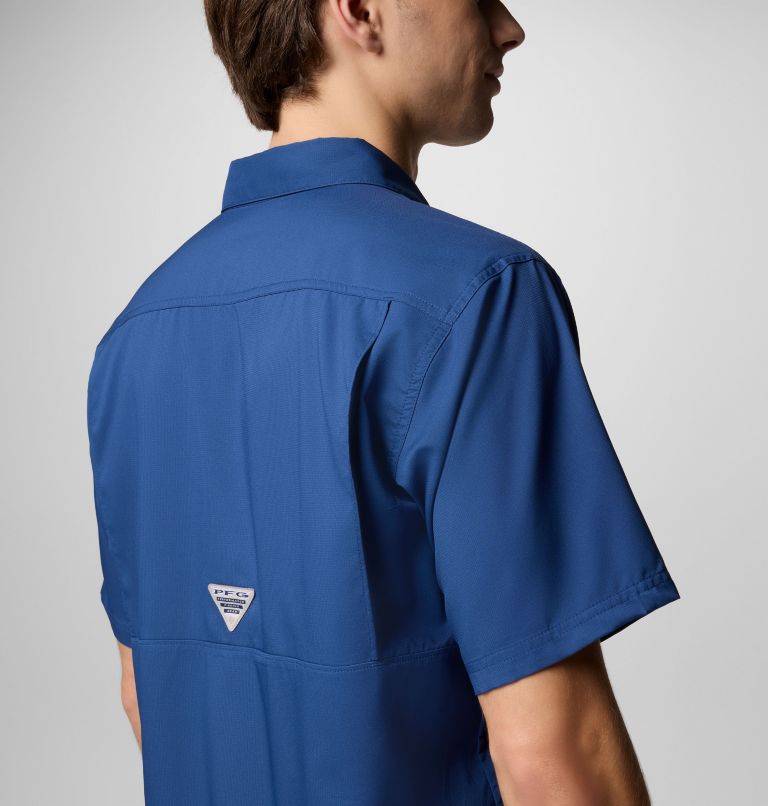 Men's PFG Blood and Guts V Short Sleeve Shirt, Color: Carbon, image 6