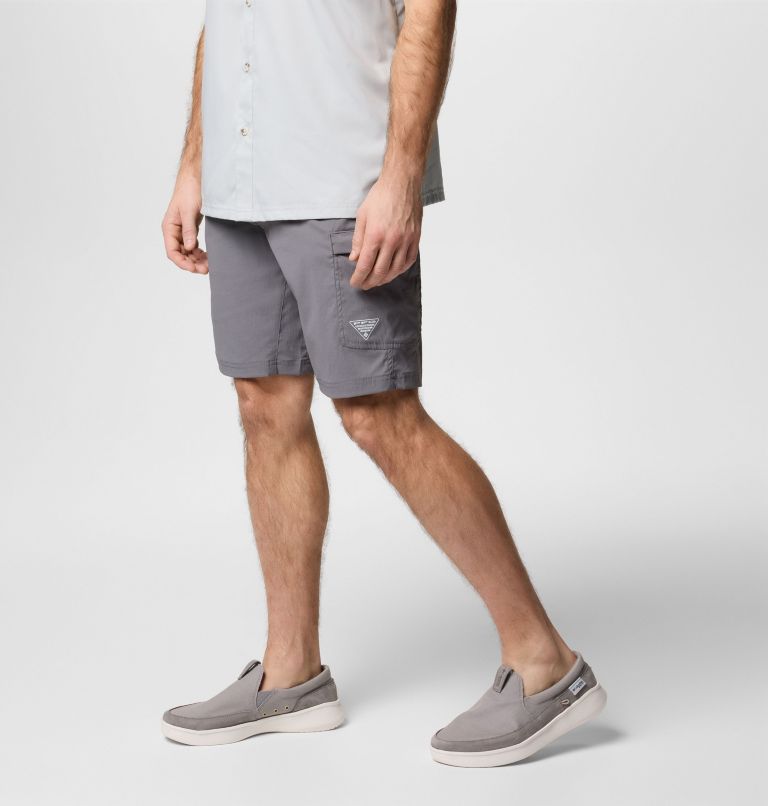 Men's Blood and Guts II Stretch Shorts, Color: City Grey, image 4
