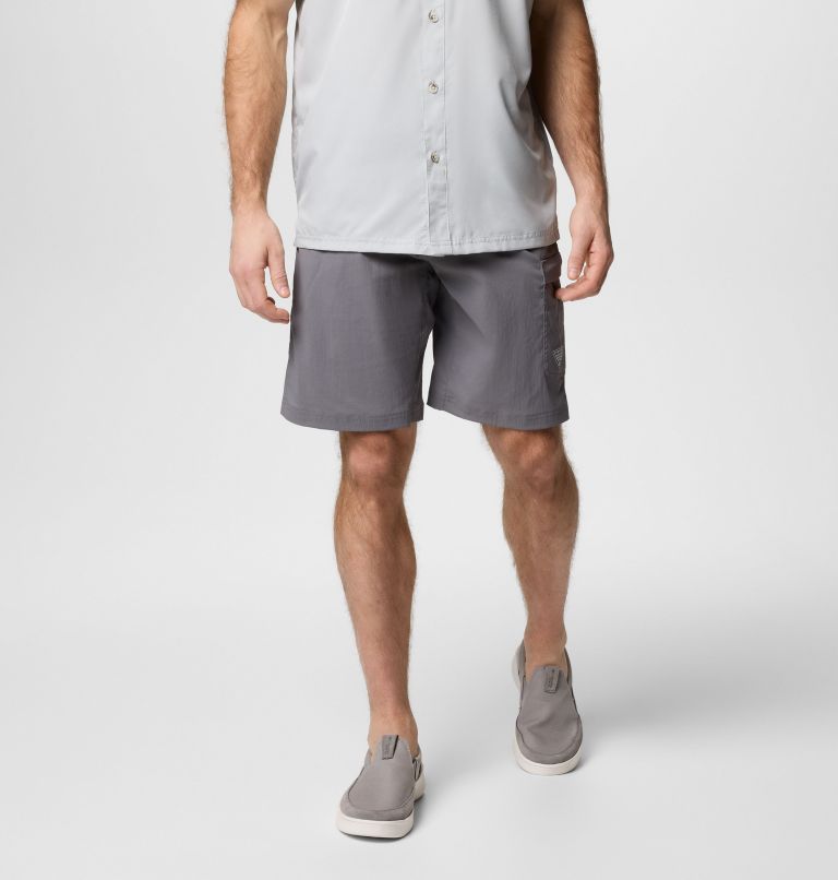 Men's Blood and Guts II Stretch Shorts, Color: City Grey, image 1