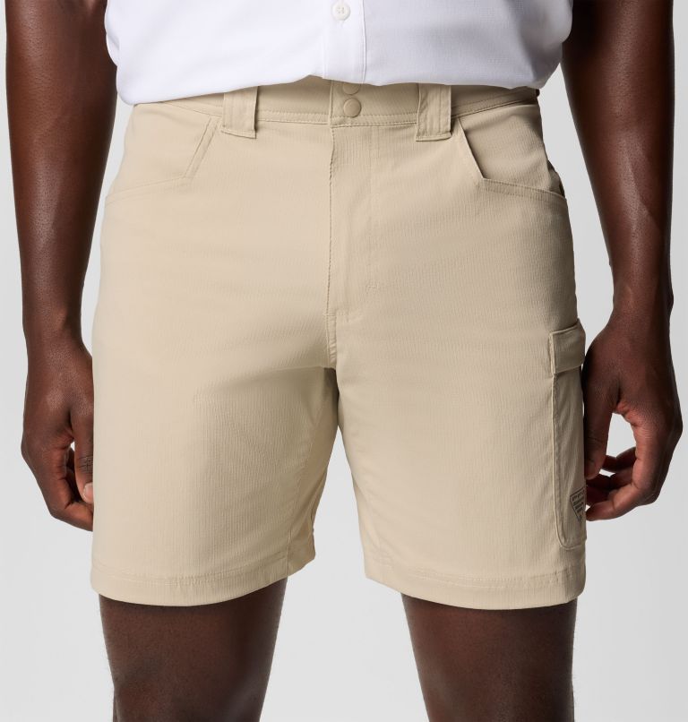 Men's Blood and Guts II Stretch Shorts, Color: Ancient Fossil, image 5