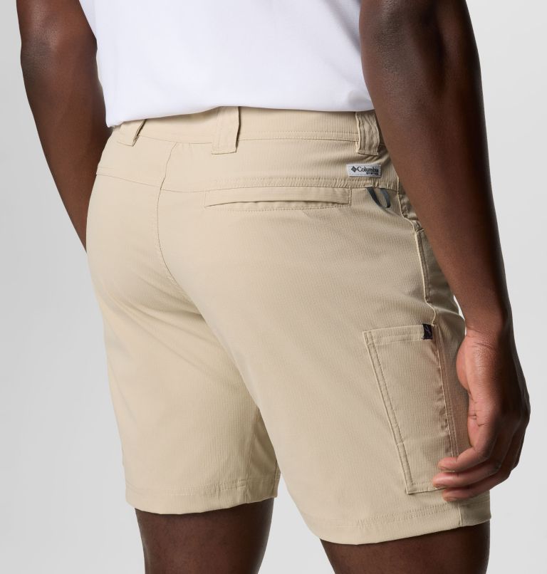 Men's Blood and Guts II Stretch Shorts, Color: Ancient Fossil, image 6