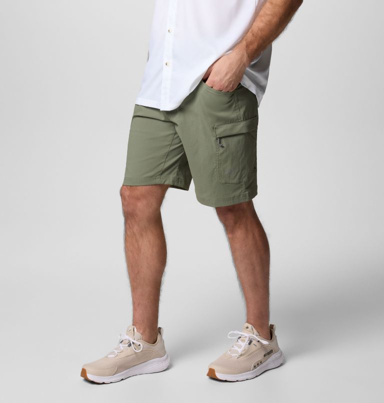Men's Blood and Guts II Stretch Shorts, Color: Cypress, image 4