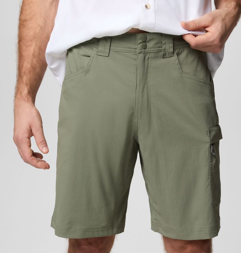 Men's Blood and Guts II Stretch Shorts, Color: Cypress, image 5