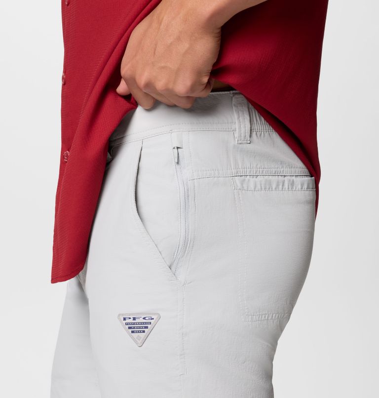Men's PFG Flycaster II Pants, Color: Cool Grey, image 7