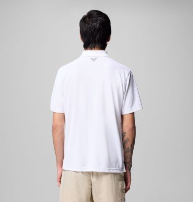 Men's PFG Freezer Polo Shirt, Color: White, image 26