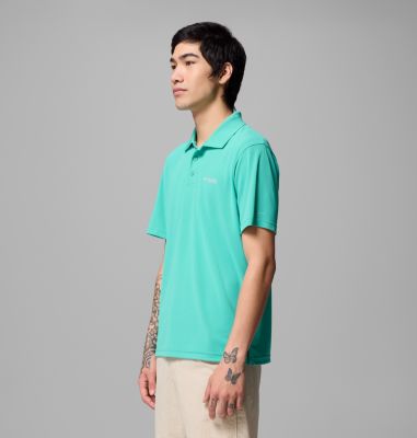 Men's PFG Freezer Polo Shirt, Color: Glaze Green, image 11