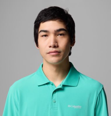 Men's PFG Freezer Polo Shirt, Color: Glaze Green, image 12