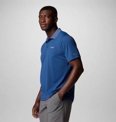 Men's PFG Freezer Polo Shirt, Color: Carbon, image 8