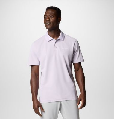 Men's PFG Freezer Polo Shirt, Color: Lavender Pearl, image 17