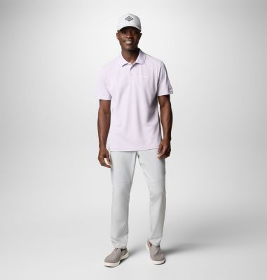 Men's PFG Freezer Polo Shirt, Color: Lavender Pearl, image 18