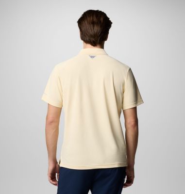 Men's PFG Freezer Polo Shirt, Color: Lemon Wash, image 31